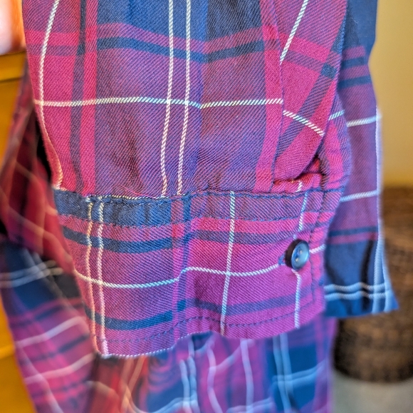 PLAID HOLIDAY Flannel Relaxed Fit XL - Picture 6 of 9